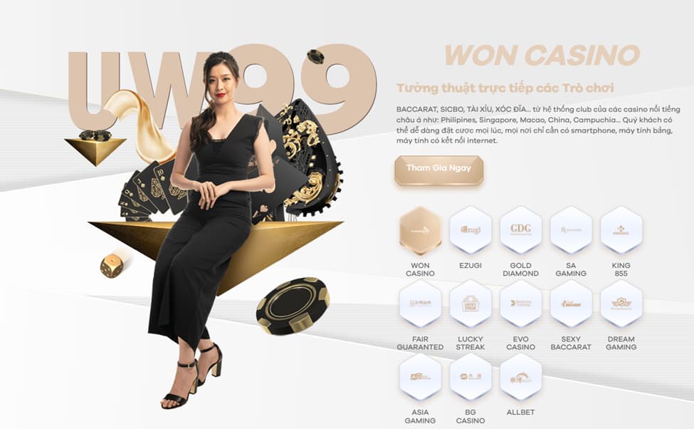 Trải nghiệm Casino Online UW99 - Siêu Hot 2024